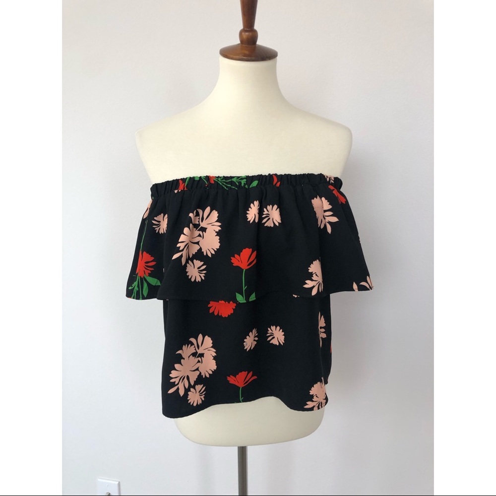 Topshop off the shoulder top